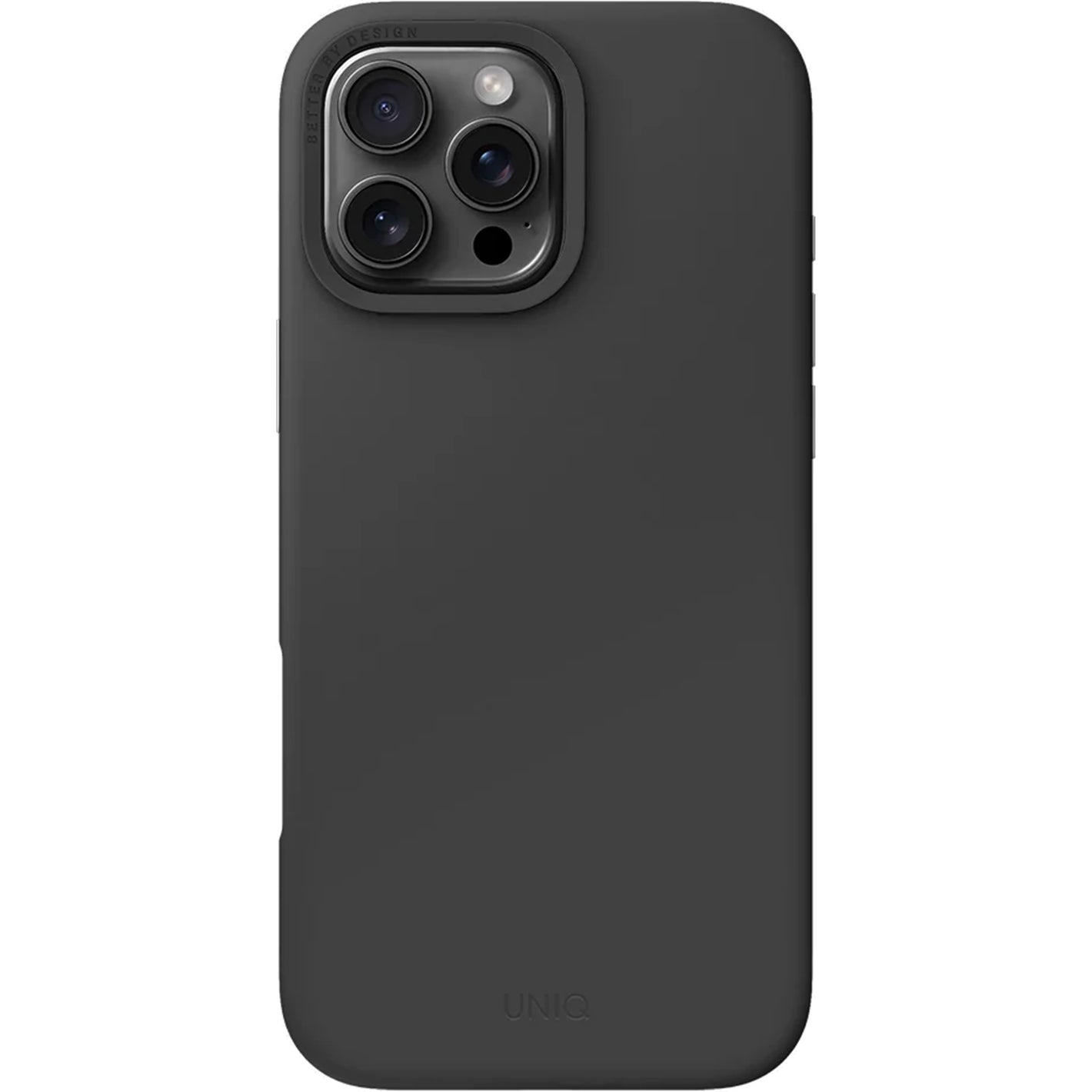 حافظة UNIQ Hybrid لـ iPhone 16 Pro Max (2024) مع MagClick - لون فلينت جراي (رمادي)