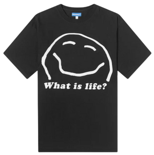 Market What Is Life T-Shirt  BLACK