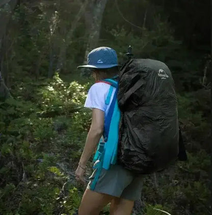 Naturehike Outdoor Bag Pack Cover Q-9B M(35-45L)- Black