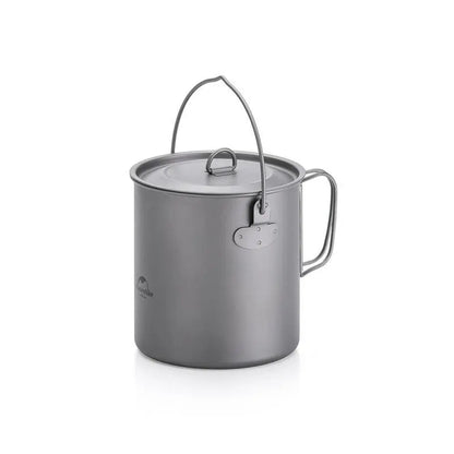 Naturehike TDG03 outdoor Ti pot 1250ML - Ti Color