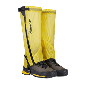 Naturehike Ultralight Nylon Gaiters - S 38-40 - Yellow