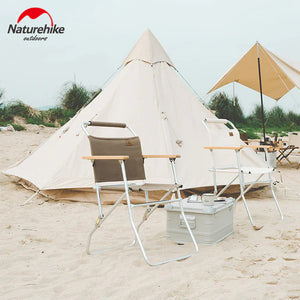 Naturehike Aluminium alloy louvre Chair low-Stripes - Bamboo Pattern