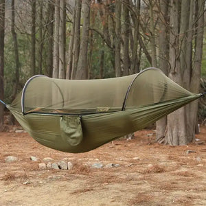 Naturehike DC-C06-Flyingboat 02 3-in-1 Anti-mosquito Hammock - Army Green