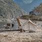 Naturehike Extend 4.8 Cotton Eaves Tower Tent Quicksand - Gold