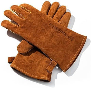 Naturehike GP-02 Flame Retardant Heat Insulation Gloves -  Medium Size - Brown