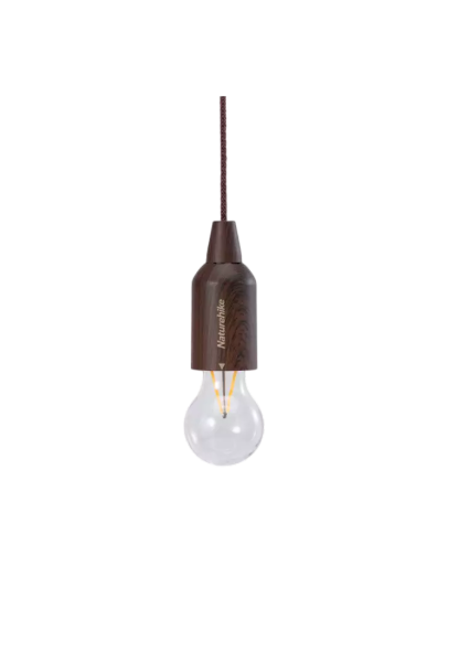 Naturehike LED Outdoor Lightwood Grain Bubble Lamp Dry Battery Type