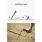 Naturehike Large stainless steel tent peg 35CM - Silver