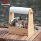 Naturehike Outdoor storage basket - Wood