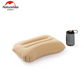 Naturehike PU flocking comfortable sleeping pillow - Khaki