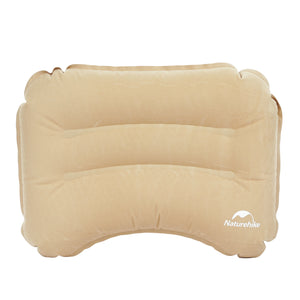 Naturehike PU flocking comfortable sleeping pillow - Khaki