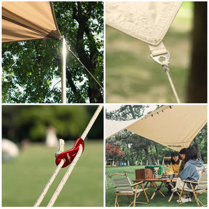 Naturehike Pleased-Cotton square Canopy without pole - Green