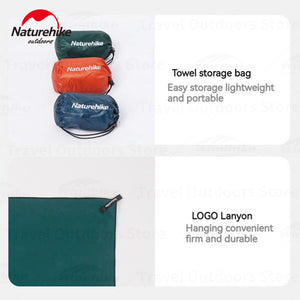 منشفة Naturehike سريعة الجفاف / منشفة استحمام - برتقالي (90 × 38 سم)