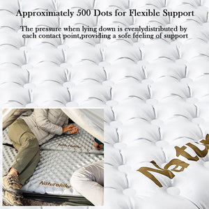 Naturehike R5.8 Ultra Light Sleeping Pad Mummy Standard - Silvery
