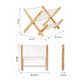 Naturehike Stainless Steel Bamboo Double Layer Dish Rack