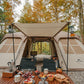 Naturehike Village 17 tent with hall pole - Brown