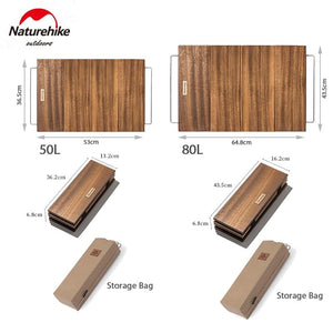 Naturehike wood tabletop for 50L storage box - Wood