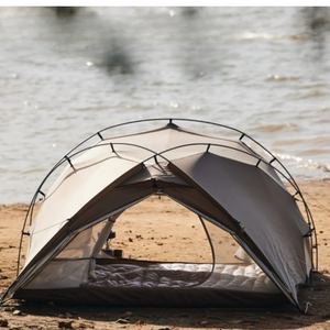 Naturehike Hillock 6 One-Bedroom Apartment Tent - Dark Brown (325 x 220 x 125)