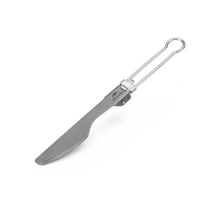Naturehike Titanium Alloy Outdoor Travel Folding Tableware - Knife