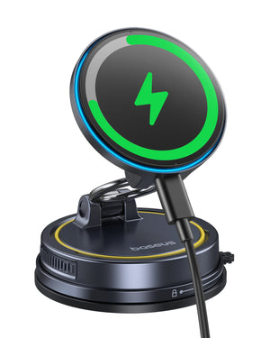 Baseus PrimeTrip PrimeTrip VC2 Flex pro Magnetic Wireless Charging Car Mount - Cosmic Black