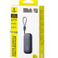 Baseus EnerFill FC21 QPow3 Ultra Digital Display Power Bank with Detachable Cable 10000mAh 45W Cosmic Black
