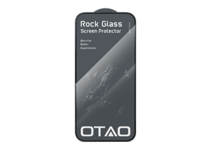 واقي شاشة OTAO Rock Glass Clear (غطاء كامل) - iPhone 17 Pro Max