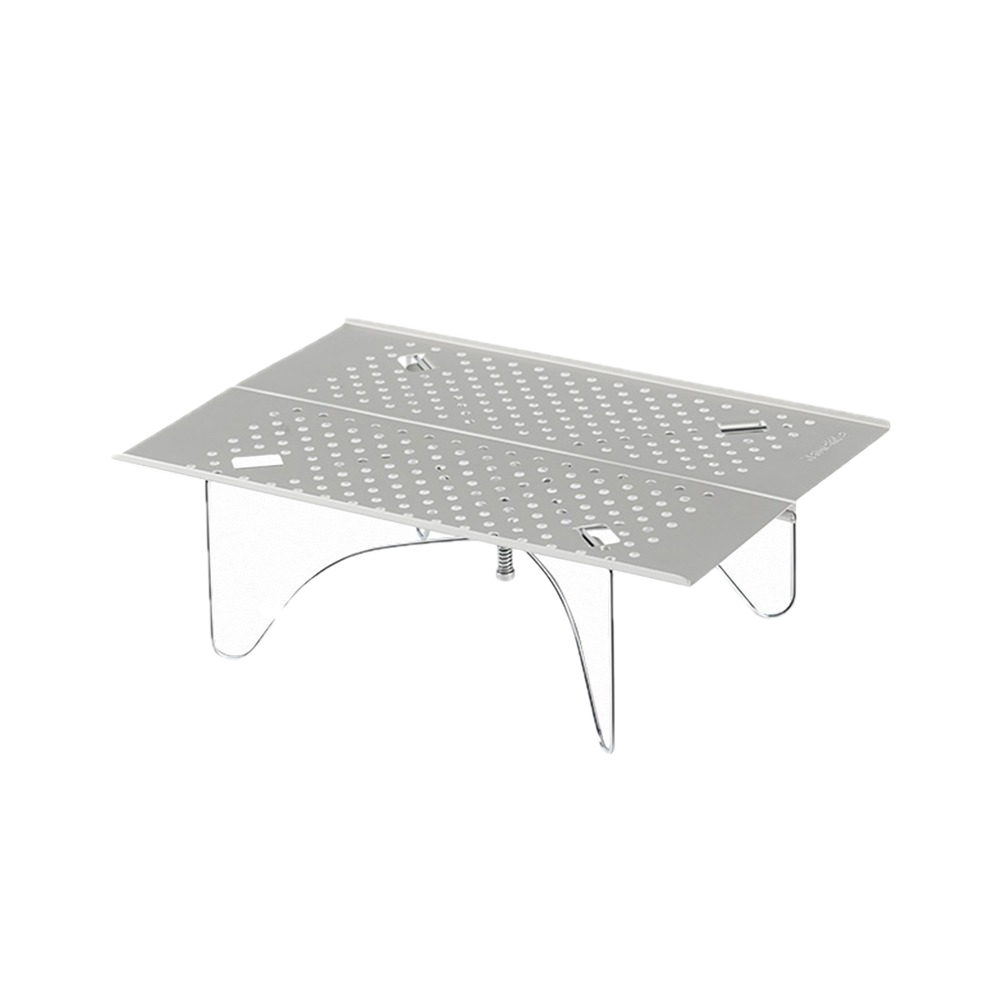 نيتشرهايك طاولة محمولة قابلة للطي مقاس ١٠.٣x٢١x٣١ - فضي