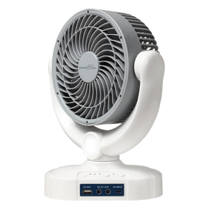 Porodo Blue Cooling and Lighting Fan with Power Bank Function-White