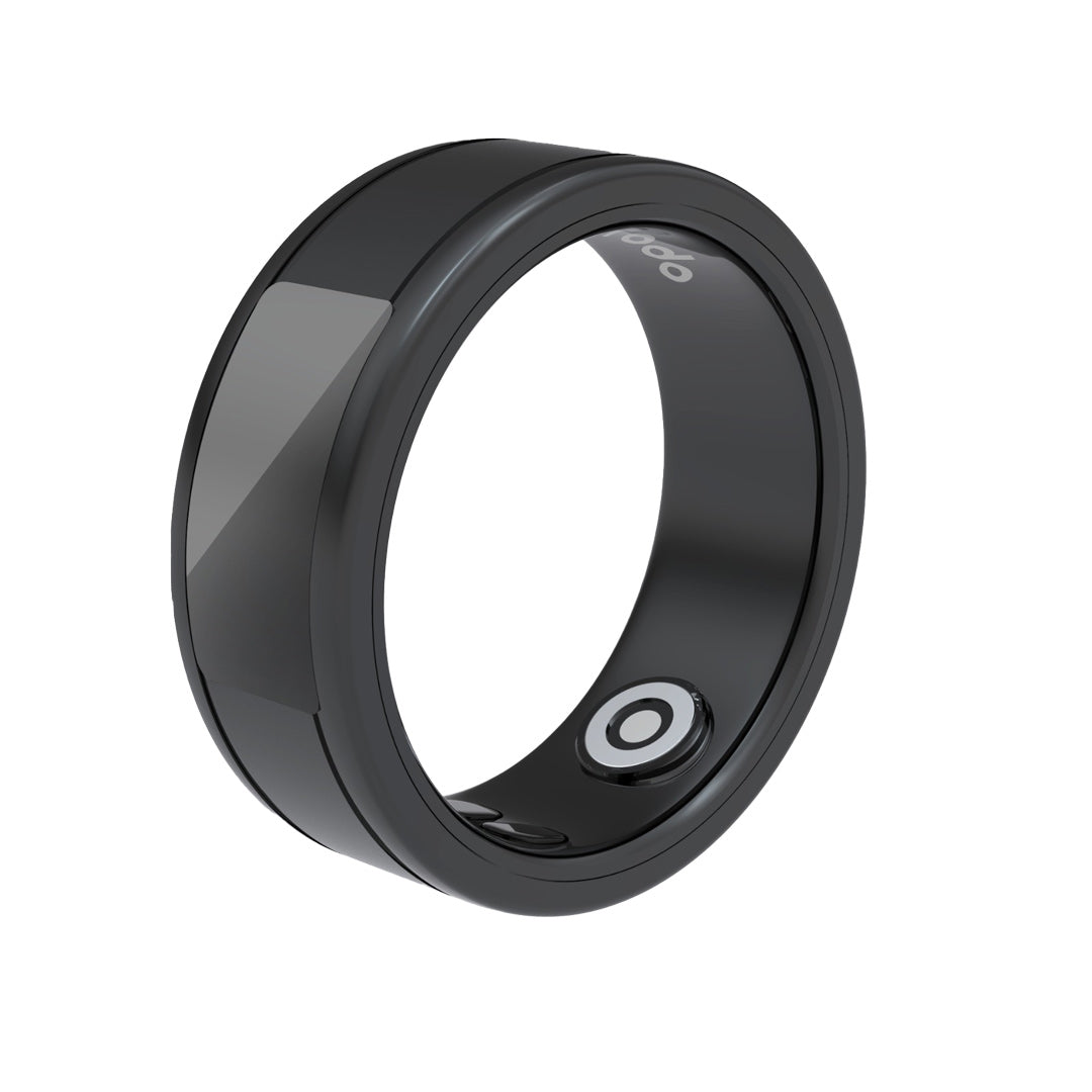Porodo Phone Touch Control Smart Ring-Health Tracker L 20.7mm - Black