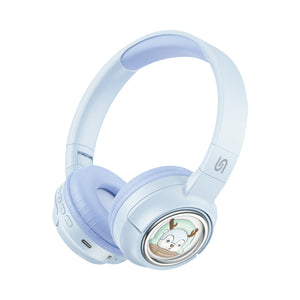 Porodo Soundtec Moose Wireless Kids Headphone - Blue
