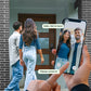 Lockly Guard Vision Latch with Fingerprint access Built in HD Video Doorbell Live View Camera Streaming 2-way Talk - Matte Black