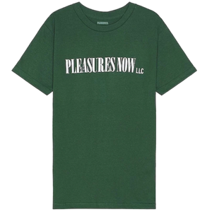 PLEASURES DARK GREEN LLC TSHIRT