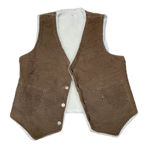 PLEASURES LEVY CODUROY VEST