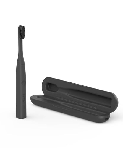 PomaBrush Silicone Electric Toothbrush -  Black