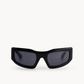 BLACK ACETATE BLACK LENS PT-2301 - ANDALUCIA