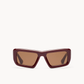 BURGUNDY ACETATE TOBACOO LENS PT-2504 - SABEA