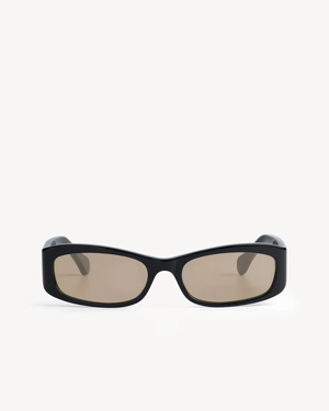 BLACK ACETATE AMBER LENS PT-3002 - LEILA