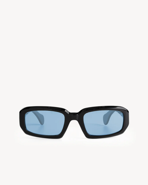 BLACK ACETATE RIF BLUE LENS PT-5003 - MEKTOUB