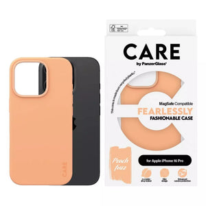 PanzerGlass CARE Case Flagship Peachy MagSafe iPhone 16 Pro 6.3"