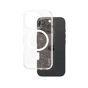Panzer Glass CARE Flagship Star Lit w. White MagSafe Case for iPhone 16 Pro 6.3