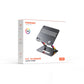 Porodo 17.3" Aluminum Laptop Stand RGB - Gray