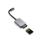 Porodo 2 in 1 USB-C Card Reader - Grey