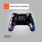Porodo Gaming Crystal Shell PS4 Controller Black
