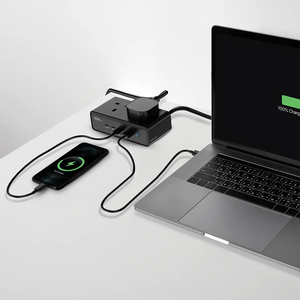 Powerology Omnix Desktop Charging Station 3250W GaN 65W - Black