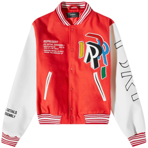 REPRESENT INITIAL VARSITY JACKET