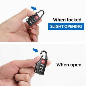 Tigernu TSA Anti-Theft Lock - Black