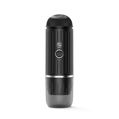 iCafilas 2-in-1 Portable Espresso Maker with Heating - Black