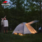 Naturehike Yunchuan Series Tent - Light Coffee Brown (210*(45+140+45)*115)