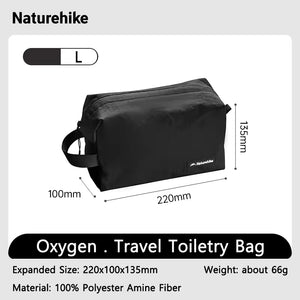 Naturehike Oxygen Toiletry Bag - Black