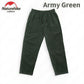 Naturehike Pleated cargo pants - Size XXL - Army Green