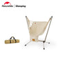 Naturehike DC-G04-Plain-Camping Canvas Swing Chair Bracket 104x140x141 - stainless steel